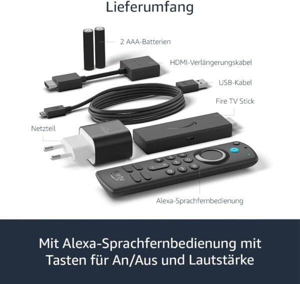Amazon Fire TV Stick mit Alexa-Sprachfernbedienung (mit TV-Steuerungstasten)... - Image 6