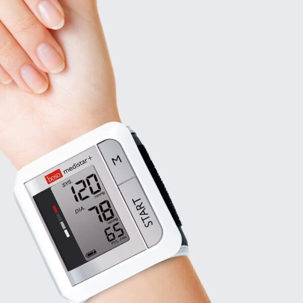 boso medistar+ – Handgelenk Blutdruckmessgerät mit Speicher für 90... - Image 9