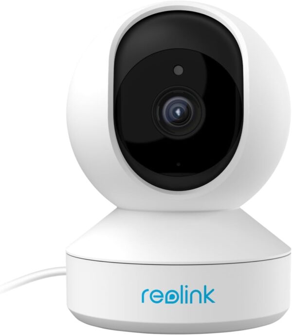 Reolink WLAN IP Kamera Indoor Schwenkbar, 2K 3MP Hund Haustier Weiß
