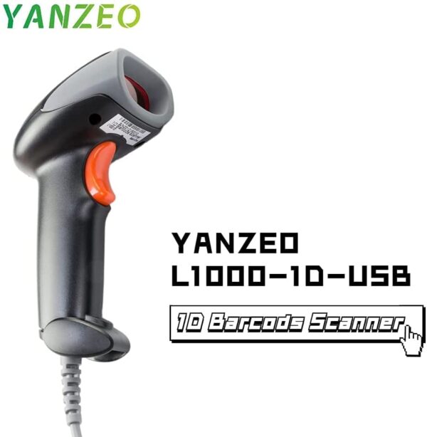 Yanzeo USB-Barcode-Scanner, CCD-Barcode-Scanner für Computer – l1000 - Image 4