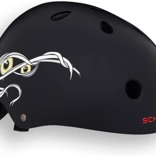Schwinn BMX Jugendfahrradhelm ab 8 Jahren, passend für Größe 54 bis Schwarz