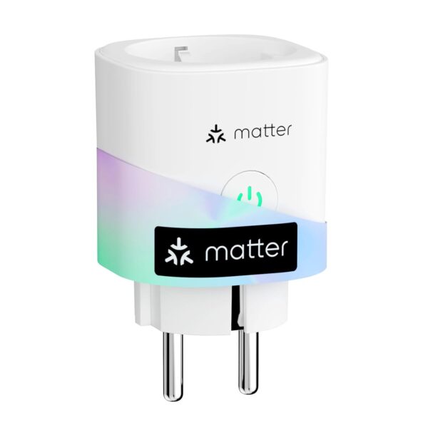 Meross Matter Smart Steckdose mit Stromverbrauch, WLAN 1St.