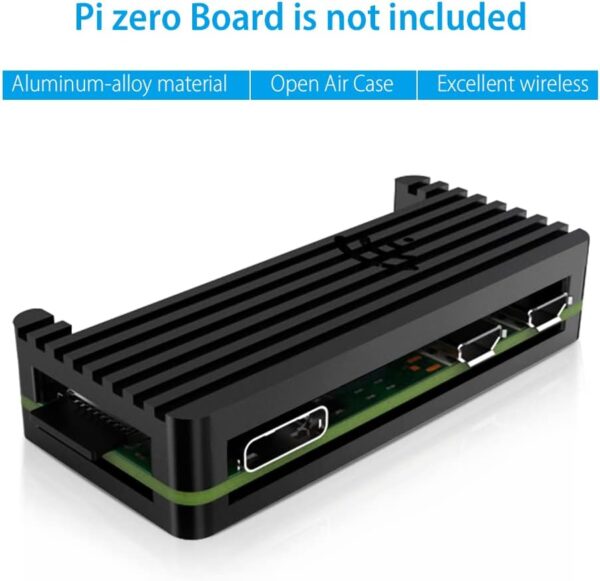 Raspberry Pi Zero 2 W Case/Zero W Case Kit,with RPi 2 W Aluminum... - Image 4