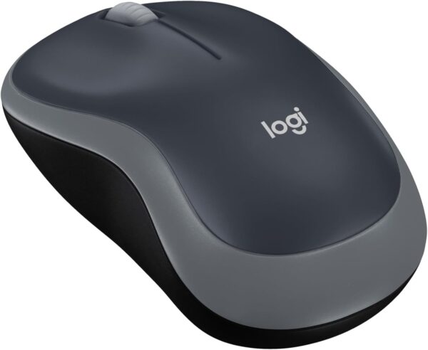 Logitech M185 Kabellose Maus, 2,4 GHz mit USB-Nano-Empfänger, 12 Monate...