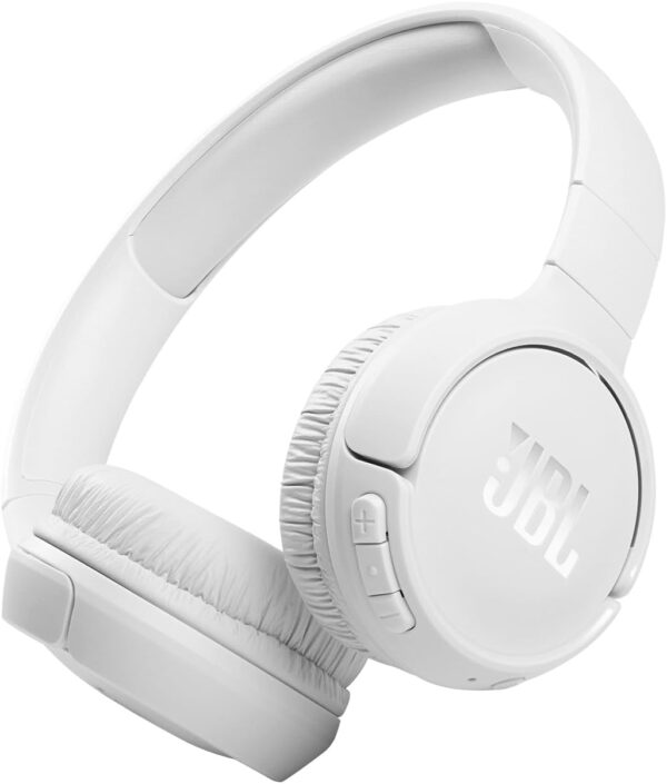 JBL Tune 510 BT – Bluetooth On-Ear Kopfhörer - Weiß – Faltbare Weiß