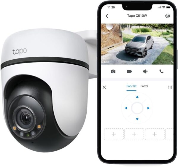 TP-Link Tapo C510W Kameraüberwachung aussen, WLAN IP Kamera, 360°... - Image 2