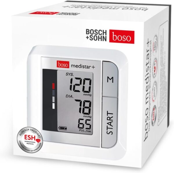 boso medistar+ – Handgelenk Blutdruckmessgerät mit Speicher für 90... - Image 2