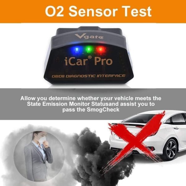 Vgate iCar Pro Bluetooth 4.0 (BLE) OBD2 OBDII Fehlercode Leser Auto Check... - Image 5
