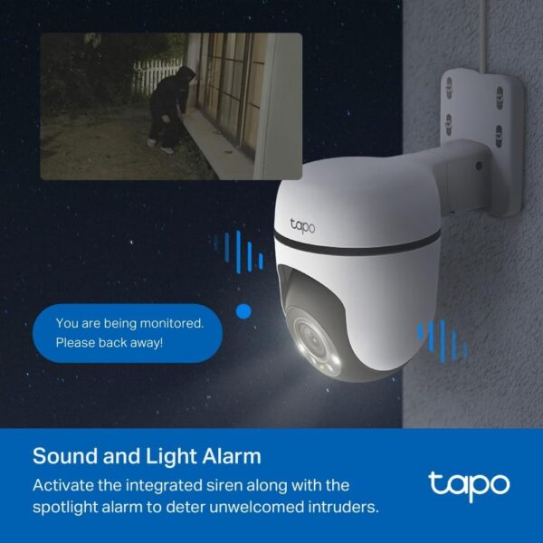 TP-Link Tapo C510W Kameraüberwachung aussen, WLAN IP Kamera, 360°... - Image 6