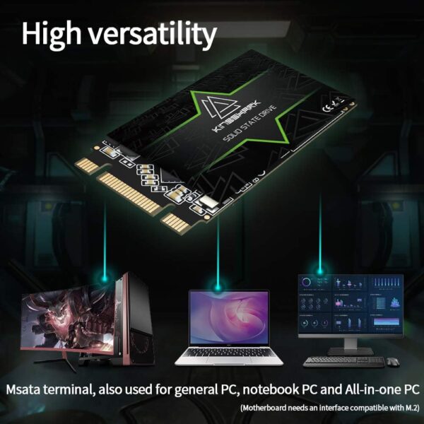 Kingshark M.2 2242 SSD 256GB Internal Ngff 22 * 42MM SATA III 6Gb/s... - Image 4