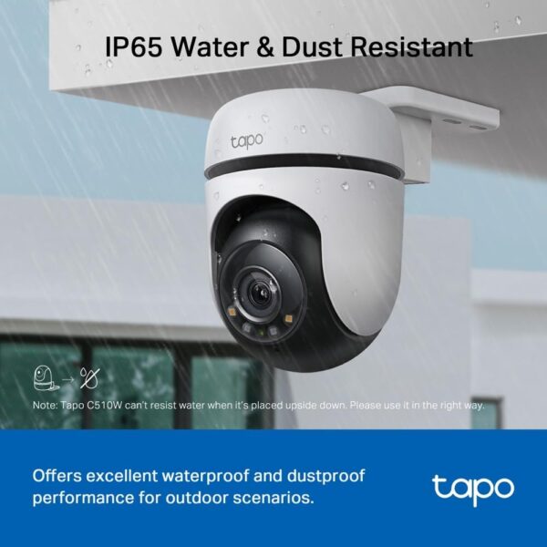 TP-Link Tapo C510W Kameraüberwachung aussen, WLAN IP Kamera, 360°... - Image 9