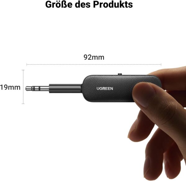 UGREEN Bluetooth Sender Klinke Adapter, 2 in 1 Bluetooth... - Image 8