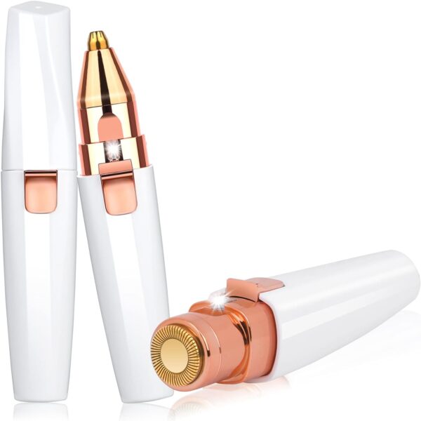 URAQT Gesichtshaarentferner für frauen, 2 in 1 USB Elektrischer Augenbrauen... - Image 8