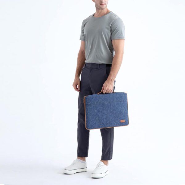 15.6 Zoll Wasserdicht Laptop Tasche Sleeve Case Notebook Zoll, Blau - Image 7