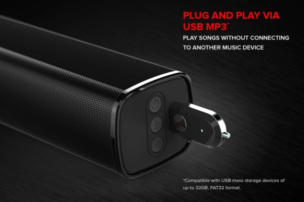 CREATIVE Stage 2.1 Kanal Soundbar mit Subwoofer für TV, Computer und... - Image 7