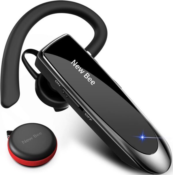 Bluetooth Headset Wireless Freisprech Telefon Bluetooth-Headset mit black