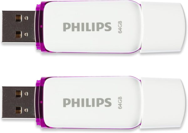 Philips Snow Edition 2.0 USB-Flash-Laufwerk USB-Stick 2X 64GB für PC, 64 GB - Image 3