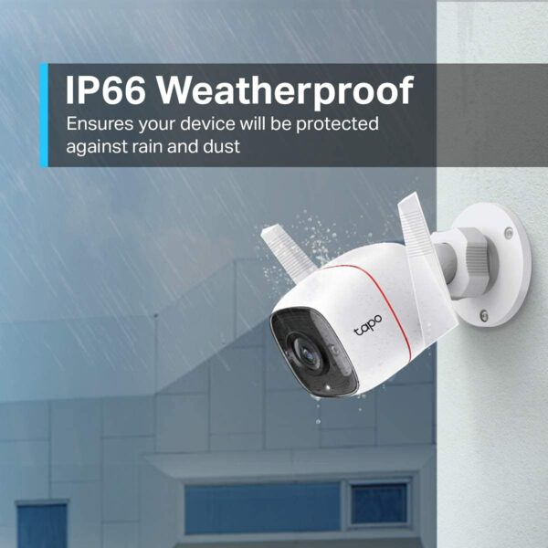 TP-Link Tapo C310 Überwachungskamera Außen, WLAN IP Kamera, 3MP 1-pack - Image 2