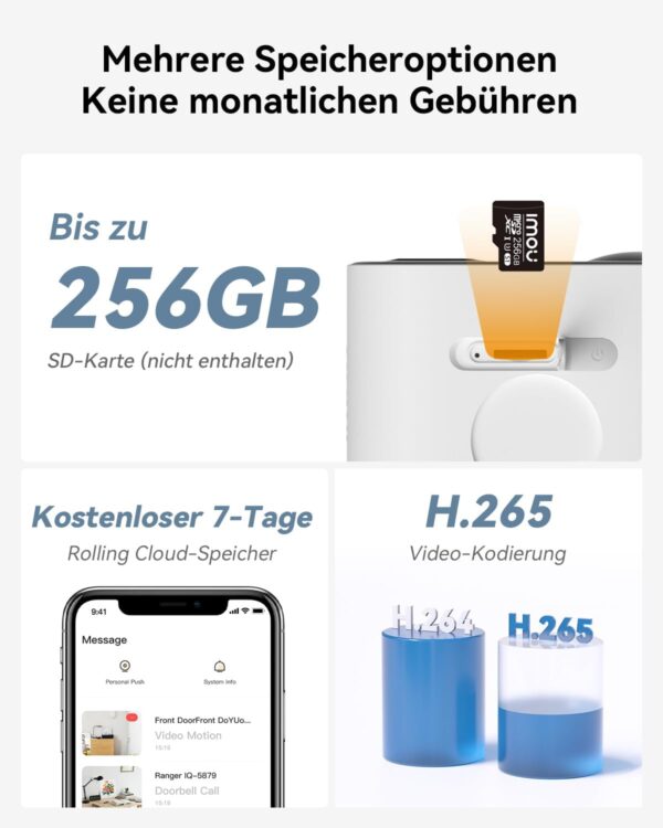 Imou 2K Überwachungskamera Aussen Akku mit PIR Cell Go Kamera - Image 7