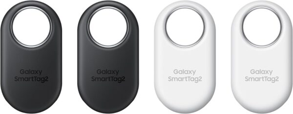 Samsung Galaxy SmartTag2 Bluetooth-Tracker, 4 Stück, Black/White