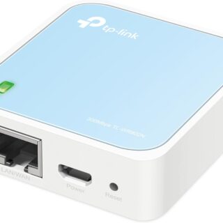 TP-Link TL-WR802N N300 WLAN Nano Router (Tragbar, Accesspoint, TV Adapter,...