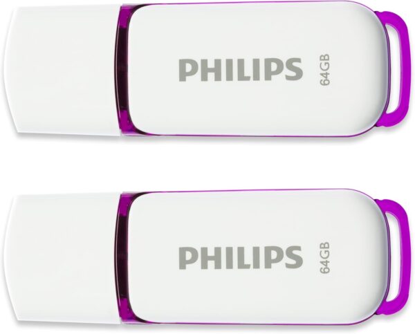 Philips Snow Edition 2.0 USB-Flash-Laufwerk USB-Stick 2X 64GB für PC, 64 GB - Image 5
