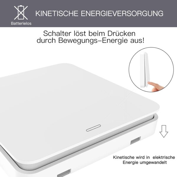 230V Funkschalter SET KS5 (vorhandener Schalter bleibt erhalten) Funk Ks5 - Image 2