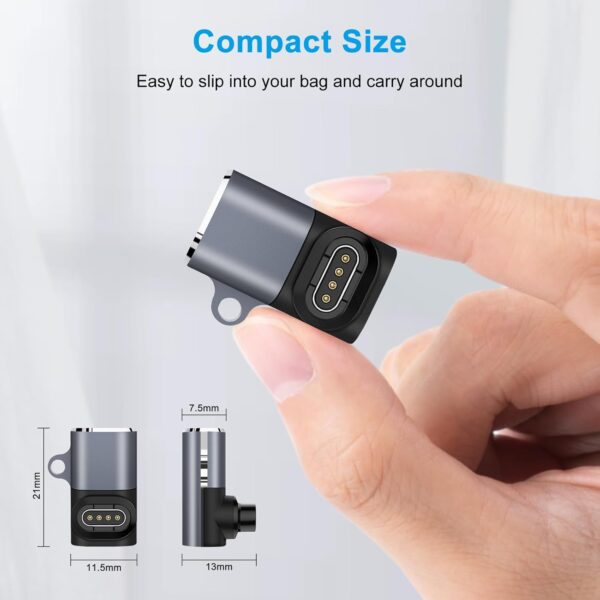 Watch-Ladeadapter (2 Pack), Seminer USB-C Typ C Buchse zu Stecker Type-C - Image 5