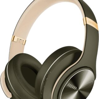 Bluetooth Kopfhörer Over Ear, Bis zu 90 Std Kabellose mit Grün