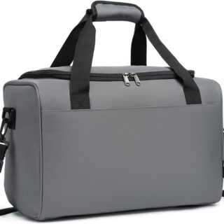 KONO Ryanair Handgepäck 40x20x25 Tasche für Flugzeug Grau