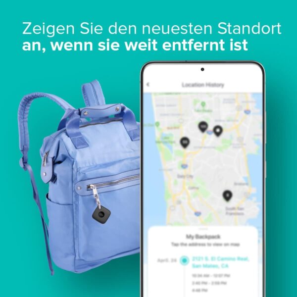 Tile Mate (2022) Bluetooth Schlüsselfinder, 1er Pack, 60m Reichweite, inkl.... - Image 5