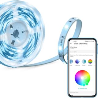 Tapo LED Strip 5M, Wifi Streifen, 16 Mio. Farben, dimmbar, APP 5m