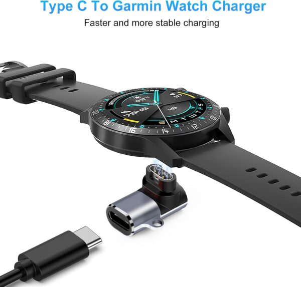 Watch-Ladeadapter (2 Pack), Seminer USB-C Typ C Buchse zu Stecker Type-C - Image 4