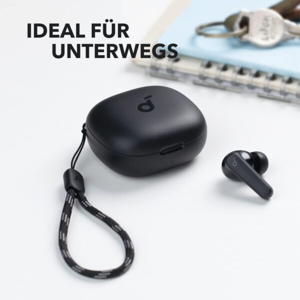 soundcore by Anker P20i Kabellose Bluetooth Kopfhörer in-Ear, 10mm Schwarz - Image 5