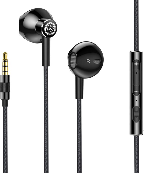 SPECTA Kopfhörer In-Ear Ohrhörer mit Kabel und Mikrofon, 5 Jahre Garantie,... - Image 8