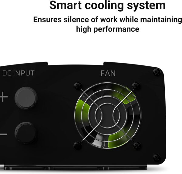 Green Cell® 300W/600W 12V auf 230V Sine Wave Volt kfz 12V, 300W - Image 5