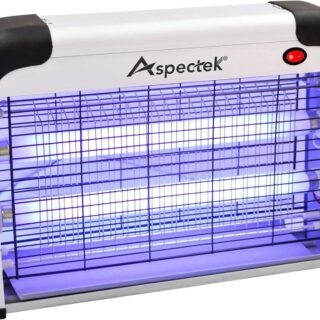 ASPECTEK Insektenvernichter Elektrisch, Mückenlampe 2800V mit 20W Weiß