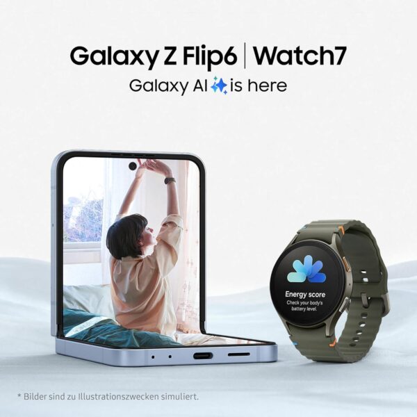 Samsung Galaxy Watch7 Smartwatch, Fitness-Uhr, 40mm Gehäuse, Cream - Image 10