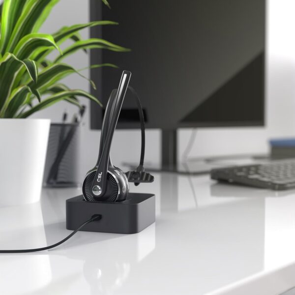 CSL - Bluetooth 5.0 Headset mit Ladestation - PC flexiblem... - Image 6