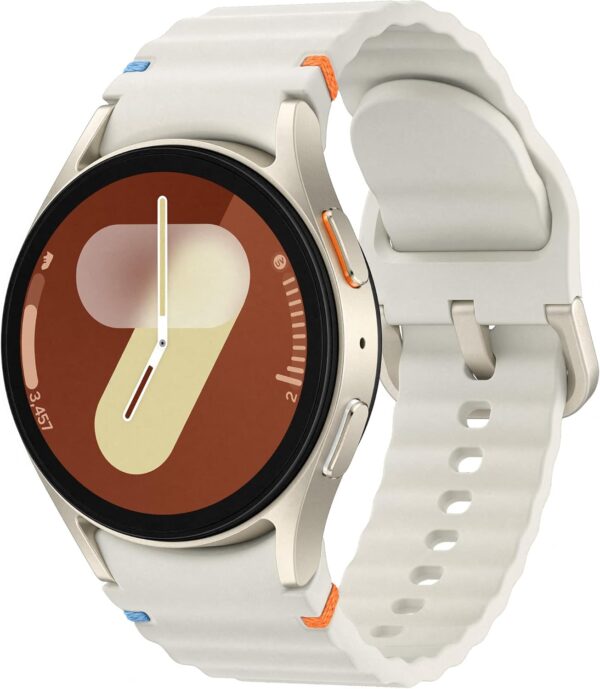 Samsung Galaxy Watch7 Smartwatch, Fitness-Uhr, 40mm Gehäuse, Cream