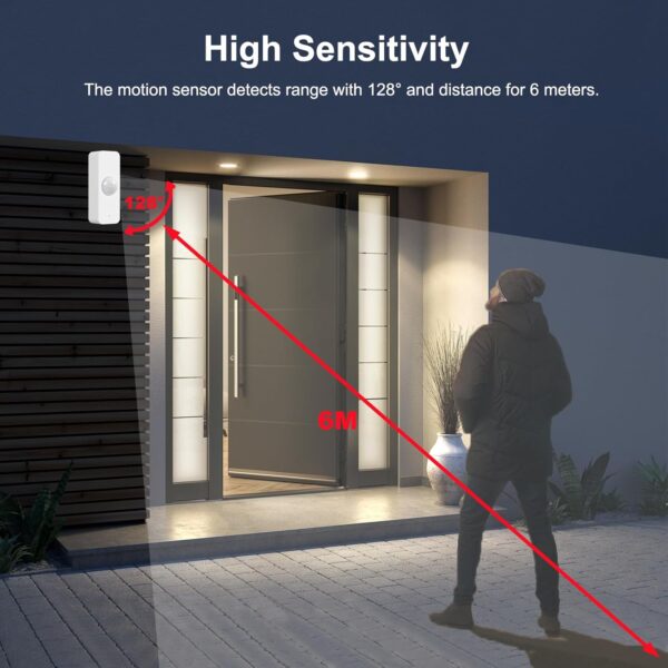 WiFi Bewegungssensor, intelligenter Bewegungsmelder für die 2 Pack - Image 3