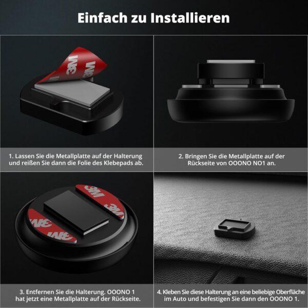 Magnetische Autohalterung für OOONO CO-Driver NO1, Robuste... - Image 3