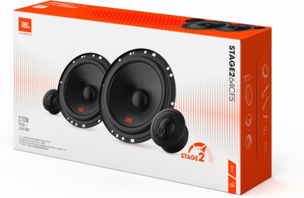 JBL Stage2 64CFS 2-Wege Auto Soundsystem - 270 Watt Komponenten Auto... - Image 6