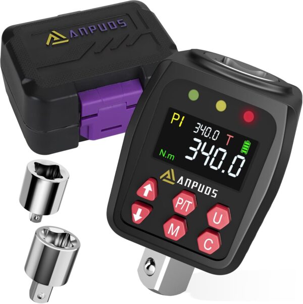 Digitaler Drehmomentadapter, 1/2 Zoll 17-340Nm Drehmomentadapter 17-340 NM