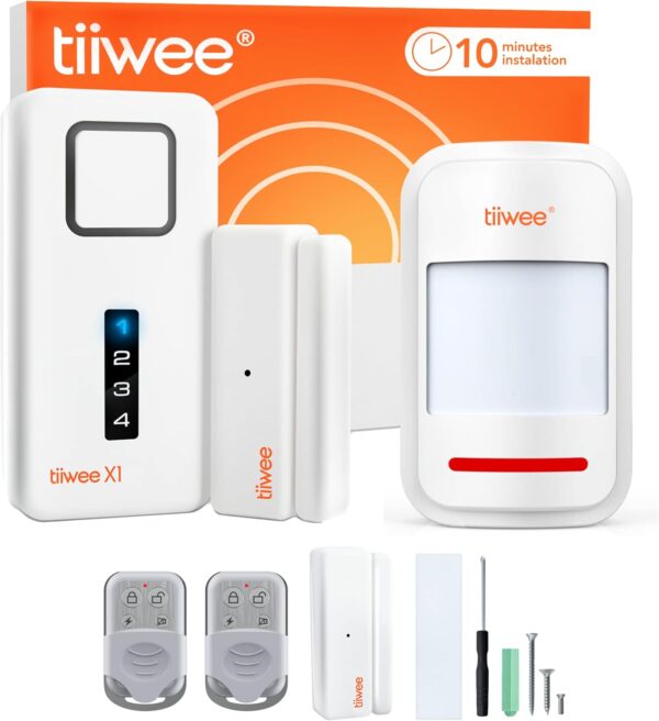 Home Alarm System Kit X1 XLPIR - Alarmanlage mit 2 Fenster- oder Tuer...