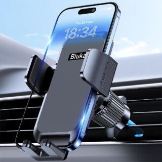 Handyhalterung Auto, Handyhalter für Autos Lüftung mit Upgraded Schwarz
