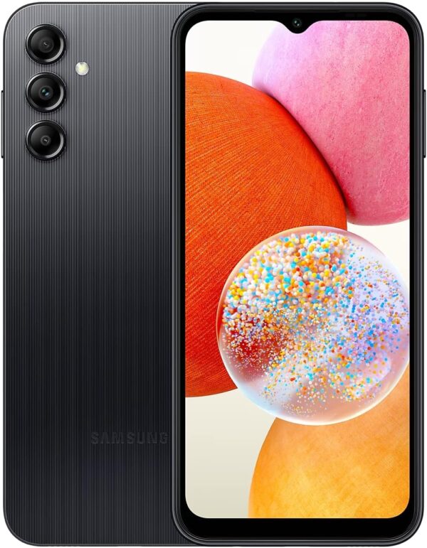2023 Samsung Galaxy A14, 64GB, Schwarz (Generalüberholt)