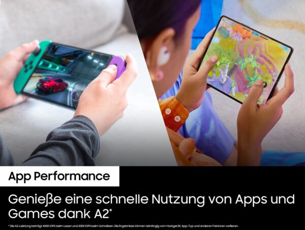 Samsung PRO Plus microSD-Karte + SD-Adapter, 256 GB, Für Mobile Gaming 256 GB - Image 4