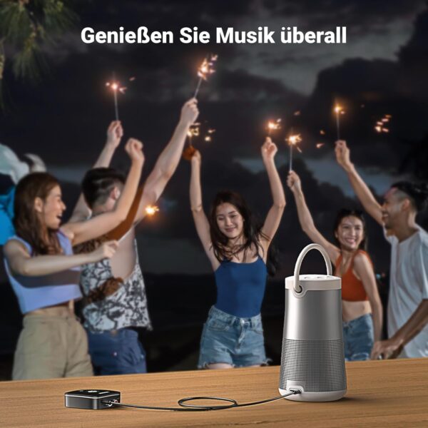 UGREEN Bluetooth 5.3 Adapter Stereoanlage mit 3.5mm RCA Buchse Aux... - Image 7