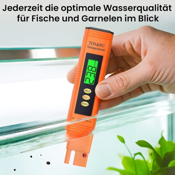 Mikrosiemens Messgerät und PPM Wasser, Wassertester Trinkwasser,... - Image 6